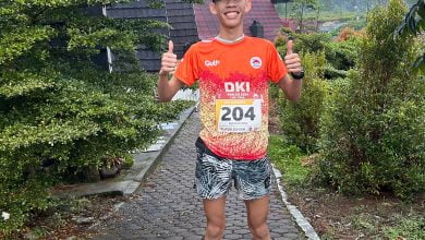 Abyan atlet lari trail di PON 2024